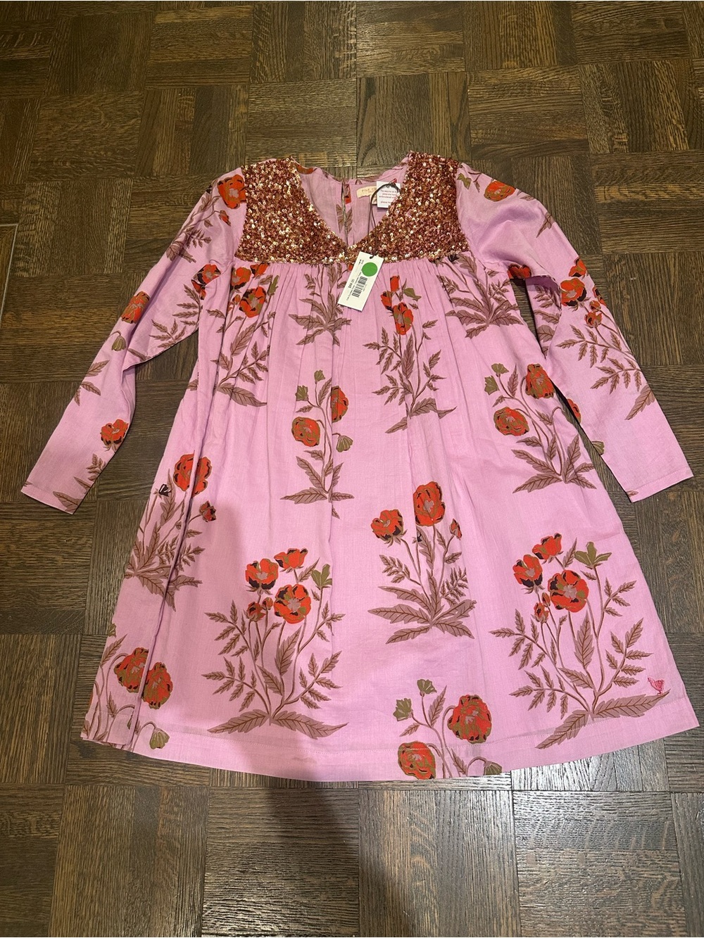 NWT Pink Chicken dress size 8